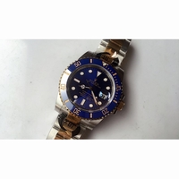 Submariner 116613 LN YG Two Tone Blue Dial Bracelet JF SH3135