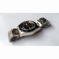 Heritage 2016 Black Bay Shield Blue Bezel Black Dial Bracelet A2824