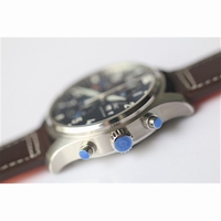 IWC Pilot Chronograph Edition 377714 "Le Petit Prince" Blue Dial Leather ZF A7750