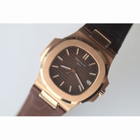 Nautilus Jumbo 5711 Brown Dial Brown Leather Miyota 9015 "BP" V4