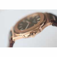 Nautilus Jumbo 5711 Brown Dial Brown Leather Miyota 9015 "BP" V4