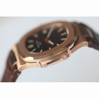 Nautilus Jumbo 5711 Brown Dial Brown Leather Miyota 9015 "BP" V4