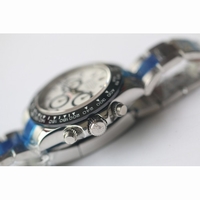 Daytona 116500LN Ceramic Bezel White & Black Dial Bracelet BP A7750