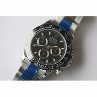 Daytona 116500LN Ceramic Bezel White & Black Dial Bracelet BP A7750