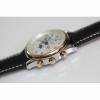 Master Moonphase Chronograph TT White Leather A7751