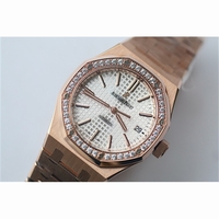 Royal Oak 37mm 15450 RG Diamond Bezel Bracelet A3120 JF *2 Dials*
