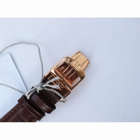 Master Geographic Real Power Reserve RG White Dial Brown Leather Strap A939 ZF