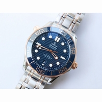Seamaster Diver 300M 2018 SS/RG Ceramic Bezel Blue Dial Bracelet VSF A8800