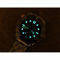 Seamaster Diver 300M 2018 SS/RG Ceramic Bezel Blue Dial Bracelet VSF A8800