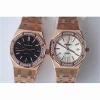 Royal Oak 37mm 15450 RG Diamond Bezel Bracelet A3120 JF *2 Dials*