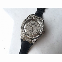 Royal Oak 41mm 15402 Full Diamond Dial Leather JF A3120