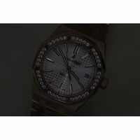 Master Moonphase Chronograph White YG Number Leather A7751