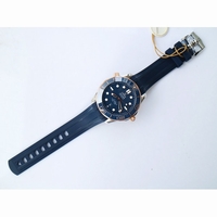 Seamaster Diver 300M 2018 SS/RG Ceramic Bezel Blue Dial Rubber Strap VSF A8800