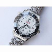 Seamaster Diver 300M 2019 Black Bezel White Dial Bracelet VSF A8800