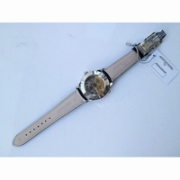 Master Geographic Real Power Reserve Black Dial Leather Strap A939 ZF