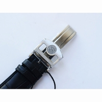 Malte Tourbillon RG White Leather Strap