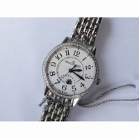 Rendez-Vous Night & Day Diamonds Bezel White & Blue Dial Bracelet A898 ZF