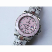 Submariner 116610 Pink Ceramic 904L Pink Dial Bracelet A2836 GMF