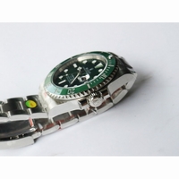 Submariner 116610 LN Ceramic Bezel 904L Black & Green Dial Bracelet A2836 Noob V10
