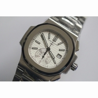 Nautilis Chrono SS/SS White