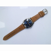 Pam 690 Blue Dial Brown Leather Strap P.3000 Super Clone SF