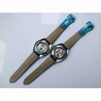 Planet Ocean Professional 42mm Dimond Bezel Black & White Dial Leather A8500