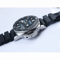 Pam 683 Luminor Submersible Black Dial Rubber Strap P.9010 Clone VSF