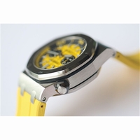 Royal Oak Offshore Diver Chronograph Yellow Dial Yellow Rubber JF A3126