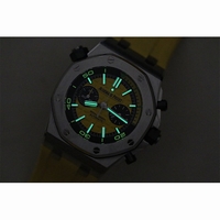 Royal Oak Offshore Diver Chronograph Yellow Dial Yellow Rubber JF A3126
