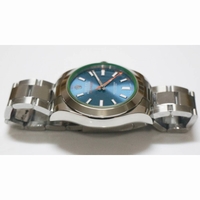 IWC Pilot Chrono 377719 43mm Grey Dial Leather ZF A7750