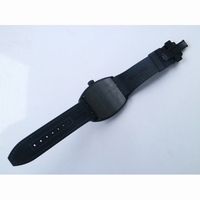 Vanguard Automatic Carbon Black/Blue Carbon Dial on Black Nylon Strap NH35A