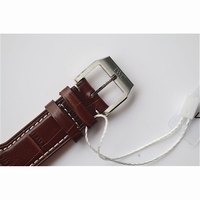 IWC Pilot Chrono 377719 43mm Grey Dial Leather ZF A7750