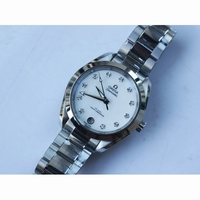 Aqua Terra 150 Woman 34mm Diamond Markers Blue & MOP Dial Bracelet A8800 VSF