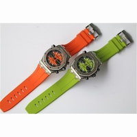 Royal Oak Offshore Diver Chronograph Orange & Green Dial Rubber JF A3126