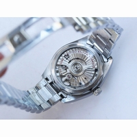 Aqua Terra 150 Woman 34mm Diamond Markers Silver Dial Bracelet A8800 VSF