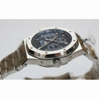 AP 26574 Royal Oak Perpetual Calendar 41mm 1:1 Best Blue&White Dial SS Bracelet A5134 JF