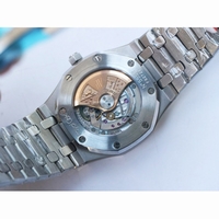 Royal Oak 39mm 15300 White & Black & Blue Dial Bracelet BP A3120