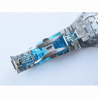 Royal Oak 39mm 15300 White & Black & Blue Dial Bracelet BP A3120
