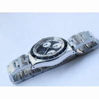 Daytona 6263 Black Bezel White/Black Dial Bracelet Venus 75