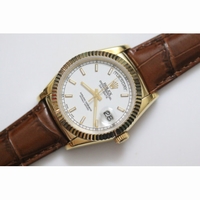 DayDate YG Stick Leather A23J BP *5 Dials*