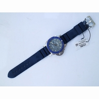 Pam 959 42mm Blue Ceramic Bezel Gray Dial Blue Rubber Strap P.9010 Clone VSF