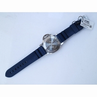 Pam 959 42mm Blue Ceramic Bezel Gray Dial Blue Rubber Strap P.9010 Clone VSF