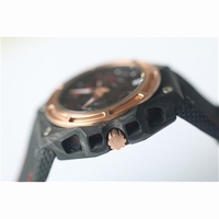 Linde Werdelin Spidolite II Tech Red Forged Carbon Black Dial Nylon Strap V6F A7750