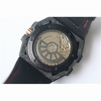 Linde Werdelin Spidolite II Tech Red Forged Carbon Black Dial Nylon Strap V6F A7750