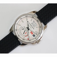 Mille Miglia SS Power Reserve white dial Rubber Strap A2824