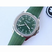 Aquanaut 5168G 42mm Green Dial Green Rubber Strap 324CS Free Box ZF