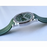 Aquanaut 5168G 42mm Green Dial Green Rubber Strap 324CS Free Box ZF