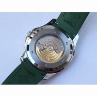 Aquanaut 5168G 42mm Green Dial Green Rubber Strap 324CS Free Box ZF