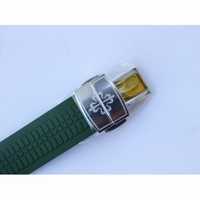 Aquanaut 5168G 42mm Green Dial Green Rubber Strap 324CS Free Box ZF