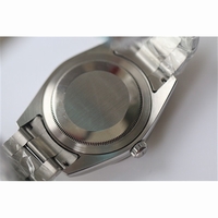 Calibre De Cartier Diver SS Black JJF 1:1 Best Edition Rubber Strap A23J